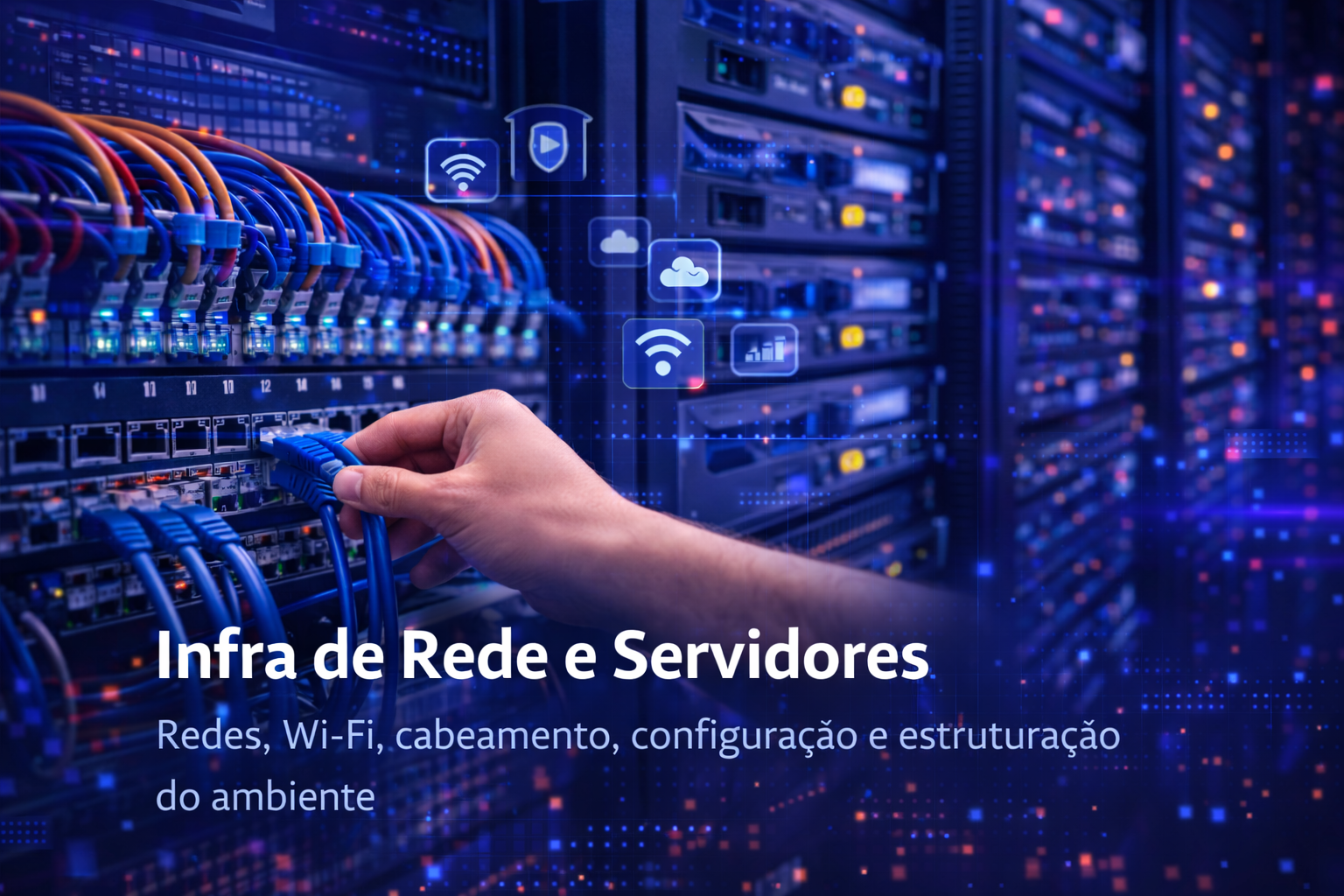 Infraestrutura: redes e servidores